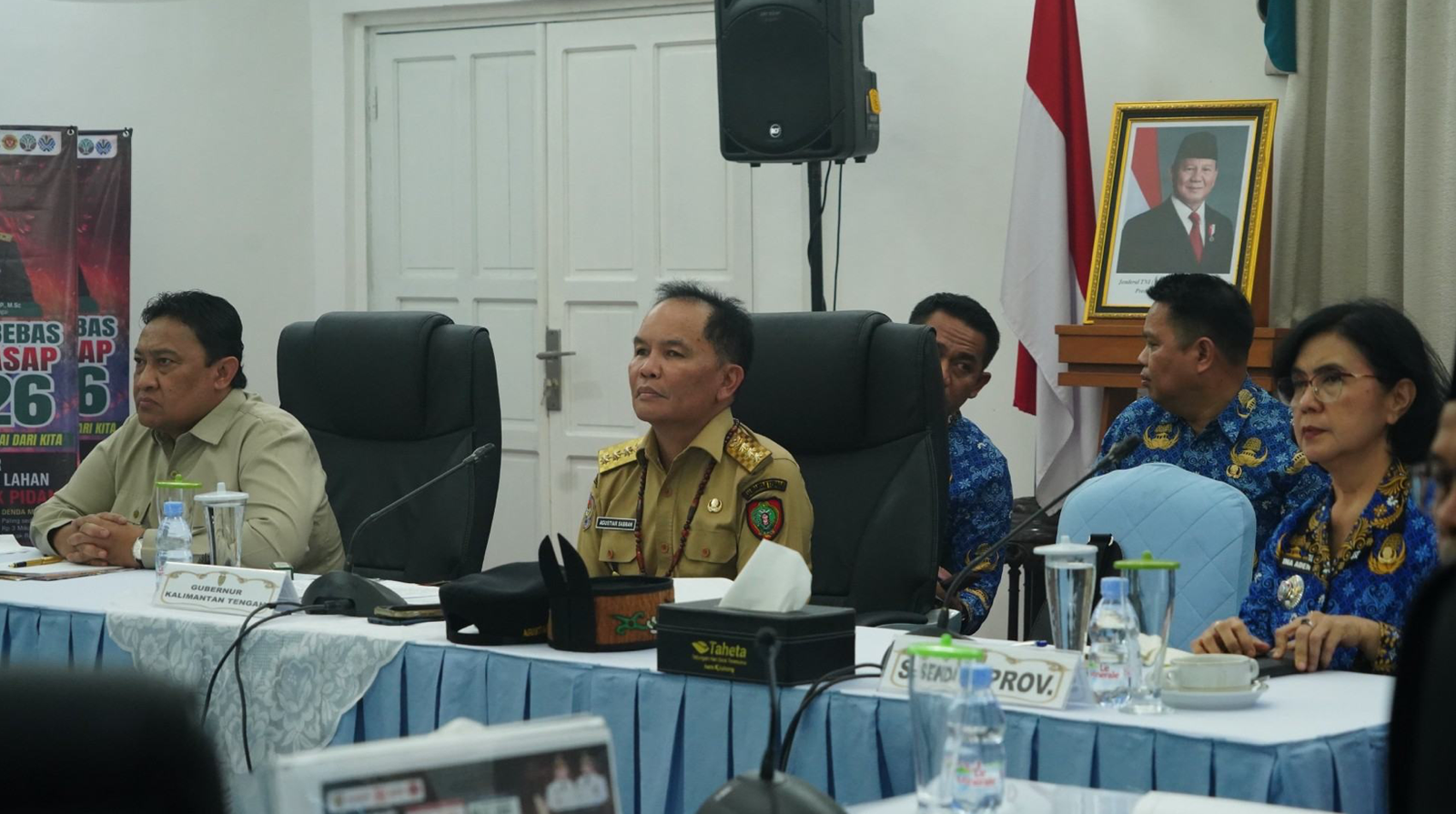 Siaga Karhutla di 14 Daerah, Pemprov Kalteng Siapkan 5.612 Sarpras dan Salurkan 10 Juta Liter Air Bersih